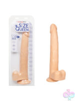 Size Queen 12 inch/30.5 Cm - Ivory - Image 9