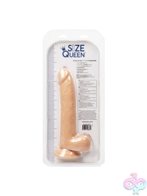Ivory Size Queen Toy -  8 Inches - Image 9