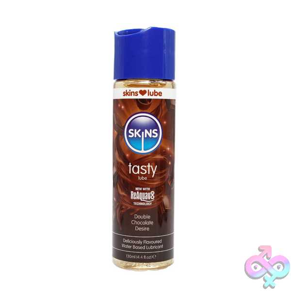 Discreet-Toys-Skins-Double-Chocolate-Water-Based-Lubricant-4-4Oz-Cc-Sklubdc4 Skins Double Chocolate Water Based Lubricant 4.4Oz - Image 1
