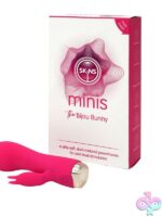 Pink Skins Mini's Bijou Bunny dual-motor mini rabbit vibrator by Creative Conceptions