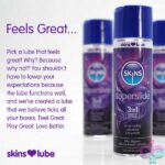 Skins Super Slide Silicone Based 3 in 1 Lubricant 4.4oz - Image 2