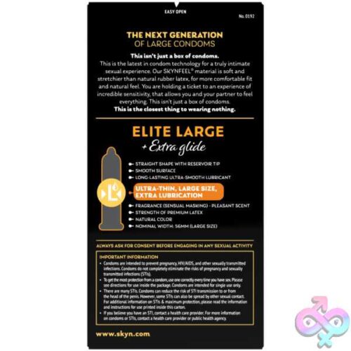Skyn King Ultra Thin And Extra Glide Condoms 10Pk - Image 2