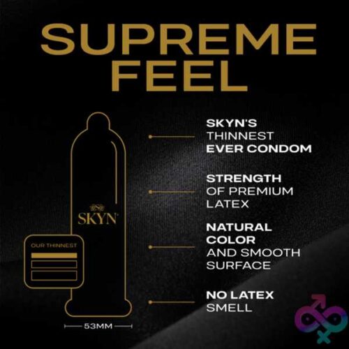 Skyn Supreme Feel 3 Count Condoms - Image 2