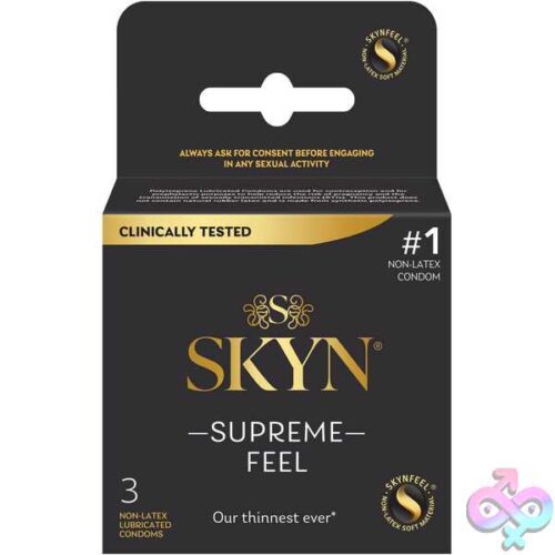 Skyn Supreme Feel 3 Count Condoms - Image 3
