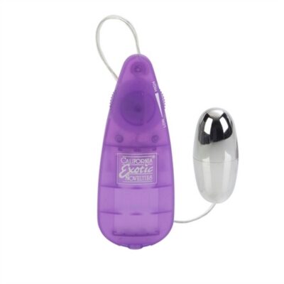 Teardrop Bullet Purple Bulk Slim Teardrop Bullet by CalExotics