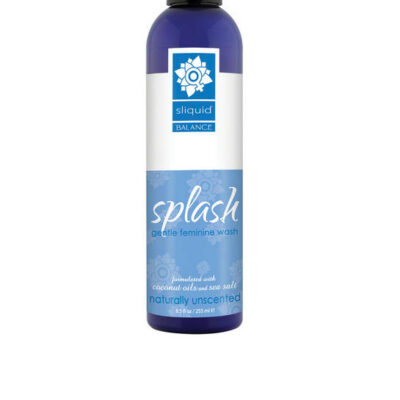 Balance Splash Unscented intimate wash by Sliquid 8.5 fl oz bottle