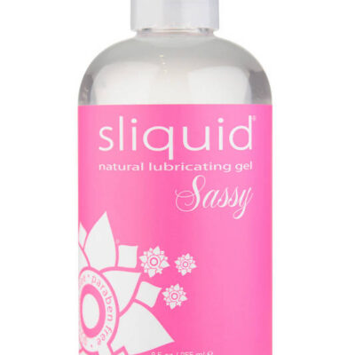Personal lubricant gel Sliquid Naturals Sassy 8.5 oz water-based intimate gel by Sliquid