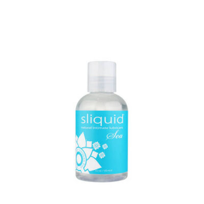 Naturals Sea water based lubricant by Sliquid in plastic flip-cap bottle