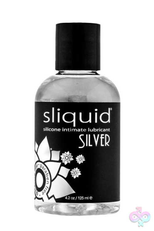 Sliquid Sex Toys - Naturals Silver - 4.2 Fl. Oz. (124 ml)