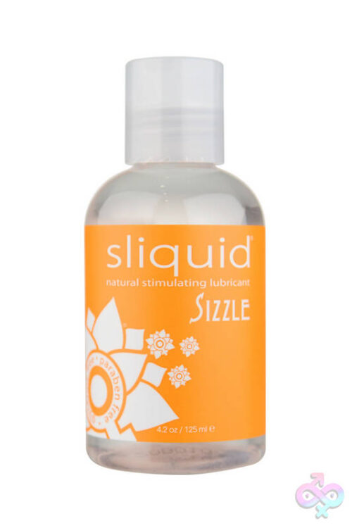Sliquid Sex Toys - Naturals Sizzle - 4.2 Fl. Oz. (124 ml)