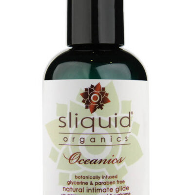 Organics Oceanics 4.2 fl oz water-based lubricant by Sliquid