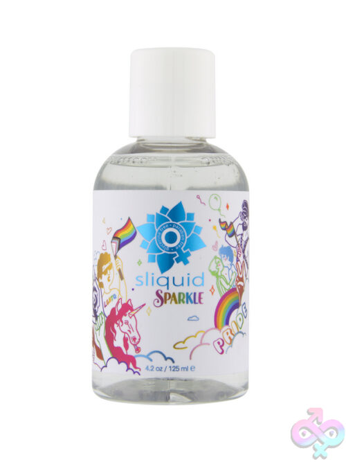 Best Water Based Personal Lubricant Brands — Sliquid Sparkle Lube 4.2 Oz 125 Ml By Sliquid