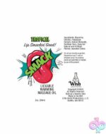 Smack Lickable Massage Oil, 3ml Pouch Display 36pc - Tropical - Image 2