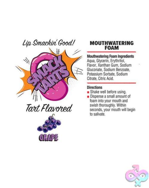 Smack Tarts Mouthwatering Foam 2.7Oz - Sour Grape - Image 2