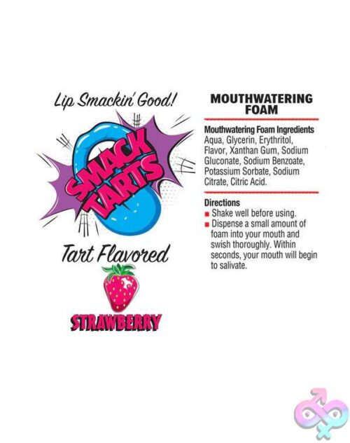 Smack Tarts Mouthwatering Foam 2.7Oz - Sour Strawberry - Image 2