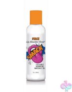 Smack Warming and Lickable Massage Oil - Peach 2 Oz - Image 2
