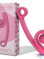 Snail Vibe Curve G-spot and A-spot rechargeable vibrator in black, pink, and purple