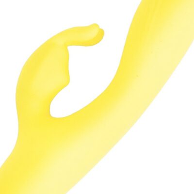 Yellow Rabbit Vibrator Rechargeable Sorbet Lemon Rabbit by Nasstoys