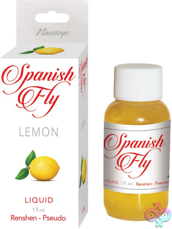 Discreet-Toys-Spanish-Fly-Liquid-Lemon-Soft-Packaging-Nu-Nw0607-4 Lemon-Flavored Liquid Arousal Drops In A 1 Fl. Oz Yellow Bottle By Nasstoys