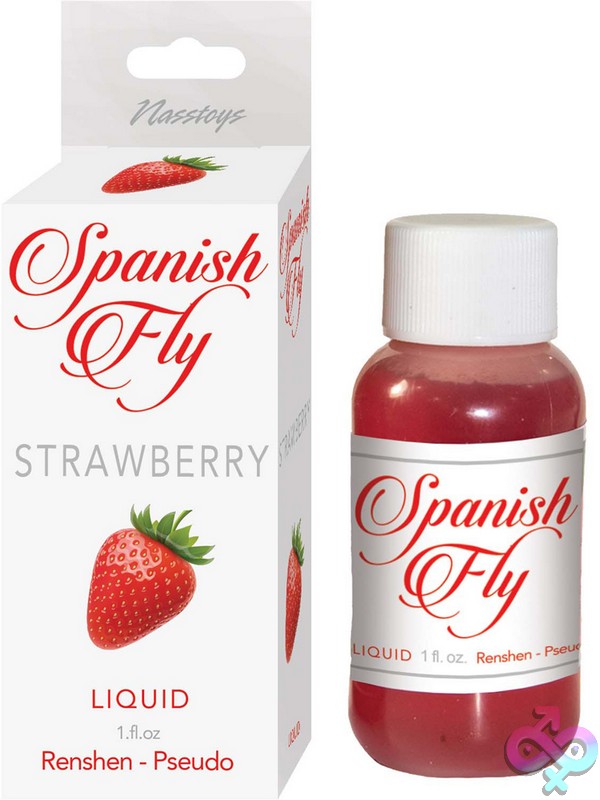 Discreet-Toys-Spanish-Fly-Liquid-Strawberry-Soft-Packaging-Nu-Nw0607-5 Strawberry Flavored Arousal Liquid In Red 1 Oz Travel Bottle By Nasstoys
