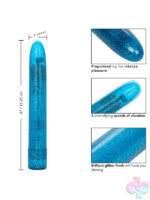 Blue Sparkle Slim Vibrator - Image 8