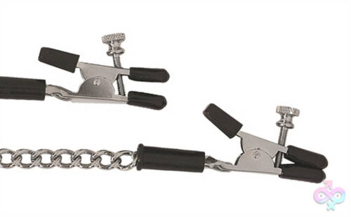 Spartacus Sex Toys - Adjustable Alligator Clamps - Link Chain