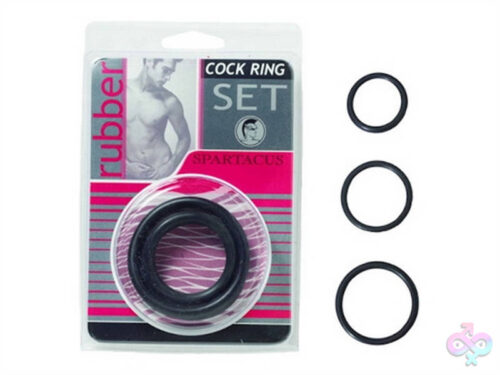 Rubber Cock Ring Set for Couples