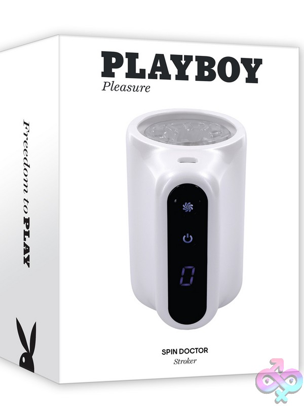Discreet-Toys-Spin-Doctor-Nu-Pb-Rs-5292-2 Spin Doctor Spinning Vibrating Masturbator In White And Black By Playboy Pleasure