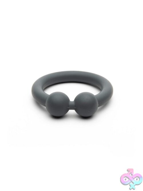 Sport Fucker Bullring Metal Silicone Cock Ring - Image 2