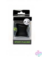 Sport Fucker Ergo Balls 40mm black silicone ball stretcher by 665 Leather