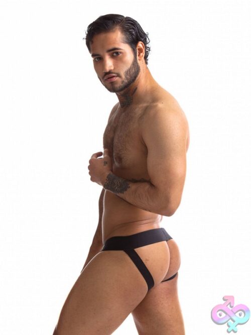 Sport Fucker Jersey Jock – Black/Green Xl - Image 3