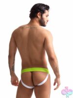 Sport Fucker Jersey Jock – Green/White - Image 3