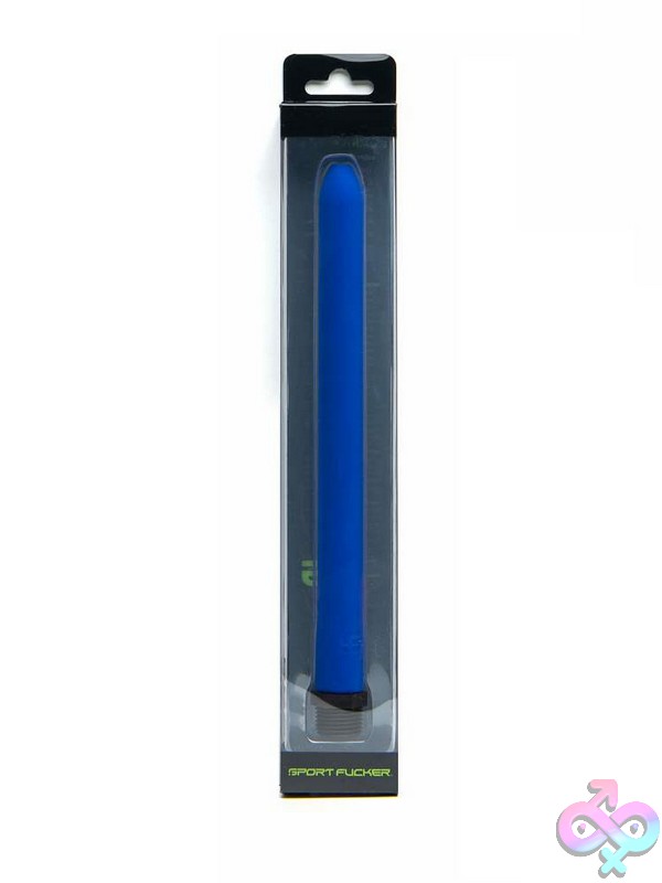 Discreet-Toys-Sport-Fucker-Locker-Room-Hose-Blue-9-Nu-65L-10993 9-Inch No-Kink Blue Silicone Shower Clean-Out Hose By 665 Leather Sport Fucker