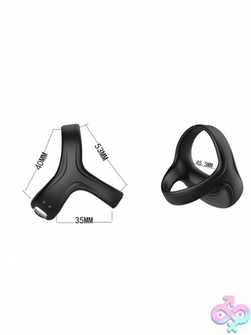 Sport Fucker Motovibe Sling Vibrating Cock Ring – Black - Image 3