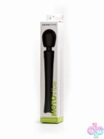 Motovibe Subsonic Wand in black medical-grade silicone by 665 Leather