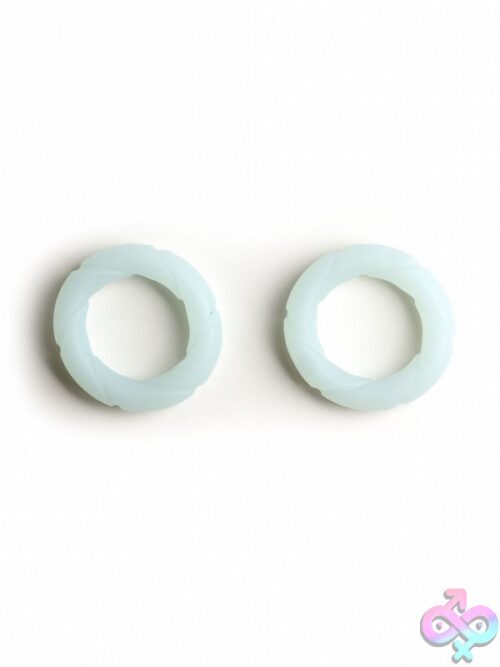 Sport Fucker Ready Rings Glow – Clear Silicone Cock Rings - Image 2