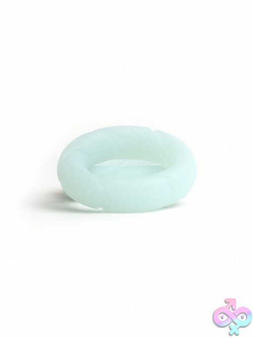 Sport Fucker Ready Rings Glow – Clear Silicone Cock Rings - Image 3