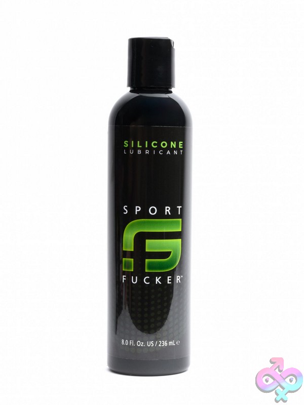 Discreet-Toys-Sport-Fucker-Silicone-Lubricant-8-Oz-Nu-65L-23325 Sport Fucker Silicone Lubricant 8 Oz Black Flip-Cap Bottle By 665 Leather