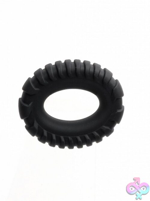 Sport Fucker Traction Ring – Black Silicone Cock Ring - Image 2