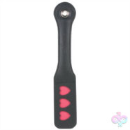 Sportsheets Sex Toys - 12 Inch Leather Impression Paddle - Heart