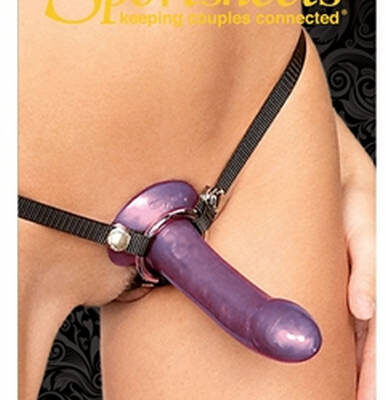 Sportsheets Sex Toys - Bare as You Dare Strap on - Black