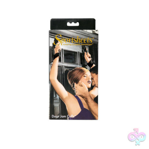 Sportsheets Sex Toys - Door Jam Cuffs - Black