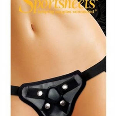 Sportsheets Sex Toys - Entry Level Strap on - Black