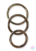 Sportsheets Sex Toys - Metal O Ring 3 Pack