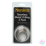 Sportsheets Sex Toys - Metal O Ring 3 Pack