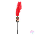 Sportsheets Sex Toys - Ostrich Tickler - Red