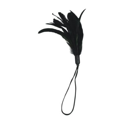 Pleasure Feather red rooster feather tickler by Sportsheets