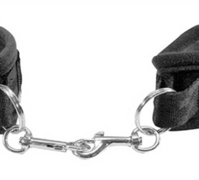 Sex and Mischief Beginners Handcuffs by Sportsheets in black