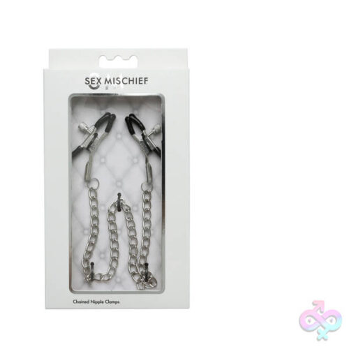 Sportsheets Sex Toys - Sex and Mischief Chained Nipple Clamps