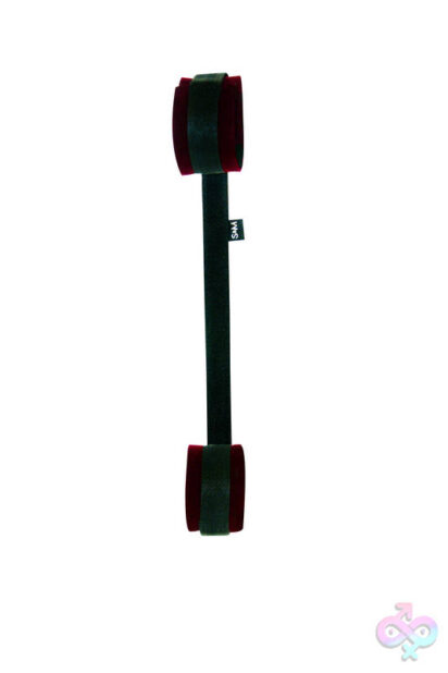 sex and mischief enchanted spreader bar by Sportsheets in green with velvet cuffs